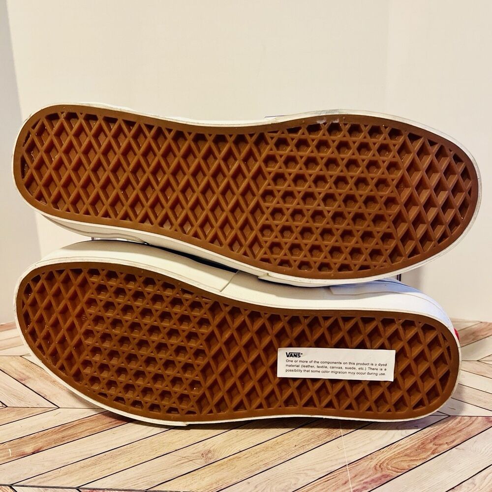 VANS Classic Slip-On Reconstructed Marshmallow M 6‎ W 7.5 Sneakers VN000BW4FS8 - Picture 8 of 10